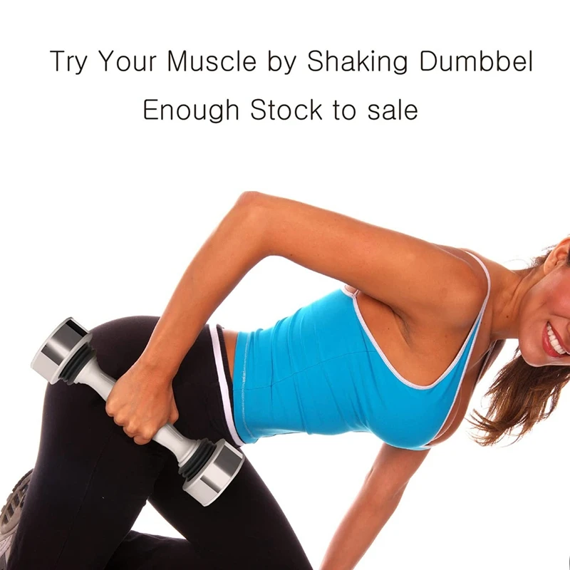 Sporting Single Dumbbell Shaking Weight Swing Dumbbell Man Women for Keep Workou - £63.13 GBP