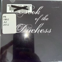 The Book Of The Duchess CD - £11.96 GBP