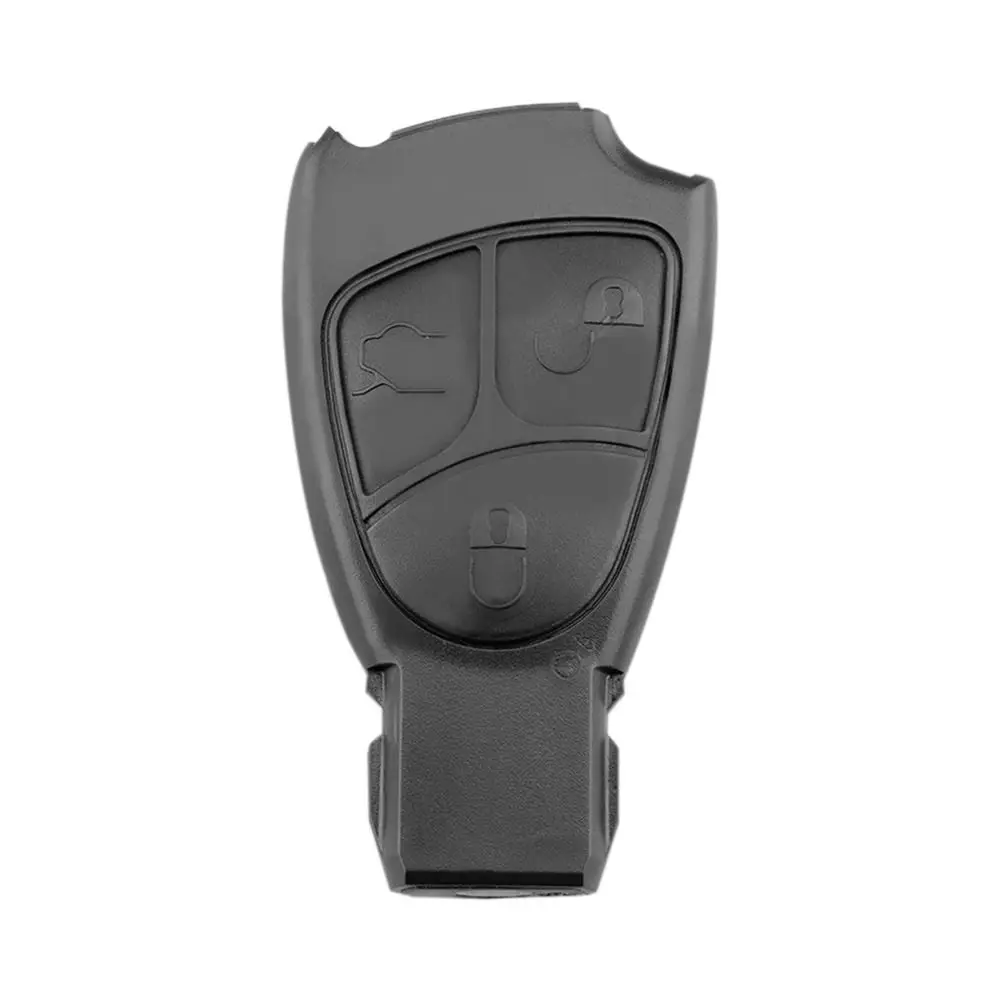 ABS Car Key Case Black 2/3/4 Button Remote Key  for Mercedes Benz C B E Cl W203  - $50.69