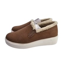 White Mountain Faux Fur Sneakers - £24.59 GBP