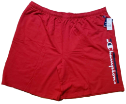 Mens Champion Athletic Gym Red Lounge Sleepwear Shorts Big 4X Free Ship NEW - £20.29 GBP