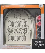 Creatology &#39; Tomb Sweet Tomb&#39; Tombstone Color-In Plate Kit - €11,90 EUR