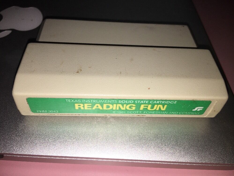 Texas Instruments TI-99/4a  Command Module Cartridge - READING FUN - $24.74