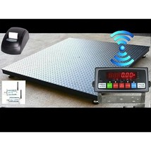 SellEton Wireless 5&#39; x 5&#39; (60&quot; x 60&quot;) Floor Scale, Pallet Size with Indi... - $2,252.03