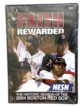 Boston Red Sox Faith Rewarded The Historic Season of the 2004 DVD New Sealed - £9.33 GBP