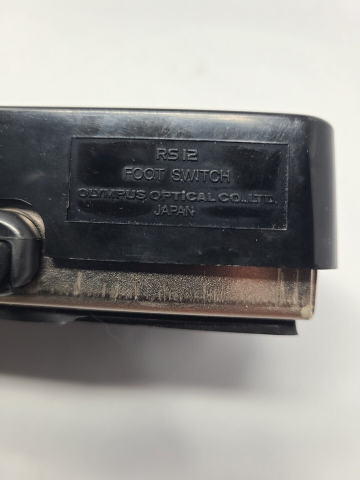 Olympus Pearlcorder T2020 Twin Desktop Mini Transcriber RS-12 Foot Switch Item image 5