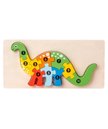1PCS 3D Puzzle Wooden Dinosaur Animal Jigsaw Puzzle Early Education Colo... - £16.62 GBP+