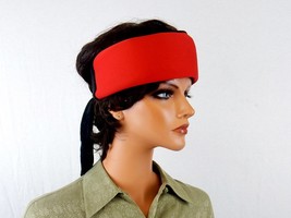 Cooling Head/Neck Wrap ~ Bandana w/Freezable Gel Pack Insert, Red or Blu... - £7.95 GBP