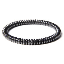 Weight Loss No Magnetic Therapy Bracelet For Men Women Geometric Black Hematite  - £10.85 GBP