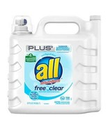 All Free &amp; Clear Plus+ HE Liquid Laundry Detergent, 158 loads, 237 fl oz - £54.51 GBP