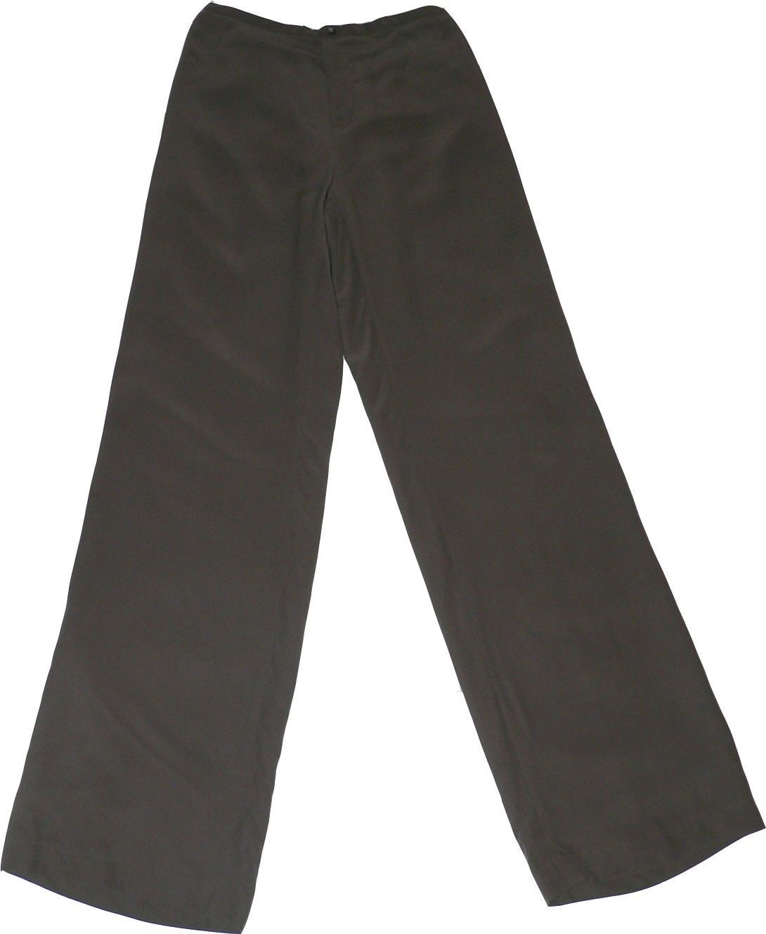 Primary image for NWT DANA BUCHMAN Silk dress pants slacks trousers XS career designer Cocoa