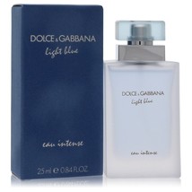 Light Blue Eau Intense Perfume By Dolce &amp; Gabbana Eau De Parfum Spray 0.84 oz - £46.18 GBP
