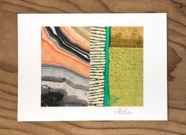 Abstract Mixed Media Collage No.6 Art / Greeting Card - $14.00