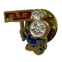 McDonald’s QSP Speedee Chef Corporate Partnership Enamel Lapel Hat Pin - £4.72 GBP