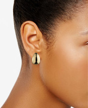 Anne Klein Gold-Tone Clip on Stud Earrings - £11.70 GBP