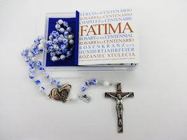 Commemorative Rosary Of The Centenary Of The Our Lady Of Fatima in Box - $16.00