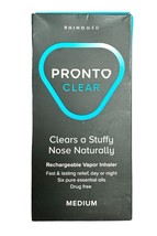 Rhinomed Pronto Clear Rechargeable Vapor Inhaler - Medium - $12.86