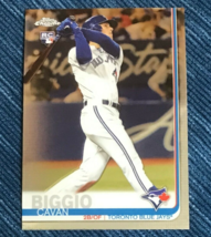 223C~ 2019 Topps Chrome Update Cavan Biggio Rookie Toronto Blue Jays #42 QTY - £0.77 GBP