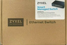 ZyXEL - GS1900-16 Rev 03F - 16-Port GbE Smart  Managed Switch Ethernet - £151.48 GBP