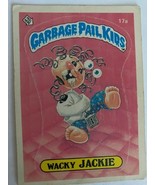 Garbage Pail Kids Series One (1985) - 17a wacky JACKIE (Very Good) SKU005 - $679.16 MXN