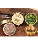 Personalized Gift For Boy Scouts/Eagle Scouts - Boy Scout Oath Brass Com... - £19.10 GBP