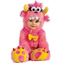 NEW Pink Monster Pinky Winky Halloween Costume Baby Girl 12-18 Months Jumpsuit - £14.27 GBP