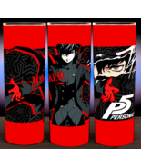 Persona 5 Joker Character RPG Cup Mug Tumbler 20 oz with lid and straw - £15.80 GBP