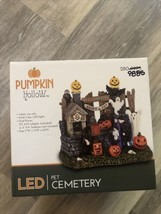 Spooky-Halloween ,Pet Cemetery LED Village  Accessory. Pumpkin Hollow. NIB - £39.52 GBP