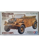 Tamiya 35238 WWII German Kubelwagen Type 82 1/35 Scale Plastic Model Kit - €20,00 EUR