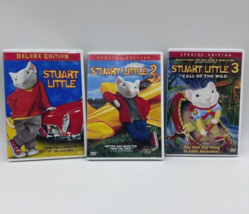 Stuart Little 3 Movies DVD Rated G Cartoon Deluxe Special Editions - £11.72 GBP