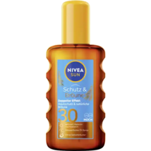 Nivea Sun Bronze &amp; Protect SPRAY Sunscreen oil SPF 30 - 200ml-FREE SHIPPING - £23.36 GBP