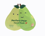 Spa Life Perfect Pear Facial Mask 2 Brightening Sheet Masks 1.4 oz 2 pcs - £5.72 GBP