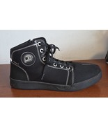  Motorcycle Shoes Men’s 11 Iron Jias Cordura Anti-Slip Black Excellent C... - $88.99