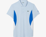 Lacoste Novak Short Sleeve Polo Men&#39;s Tennis T-Shirts Top Sky NWT DH7330... - $114.21