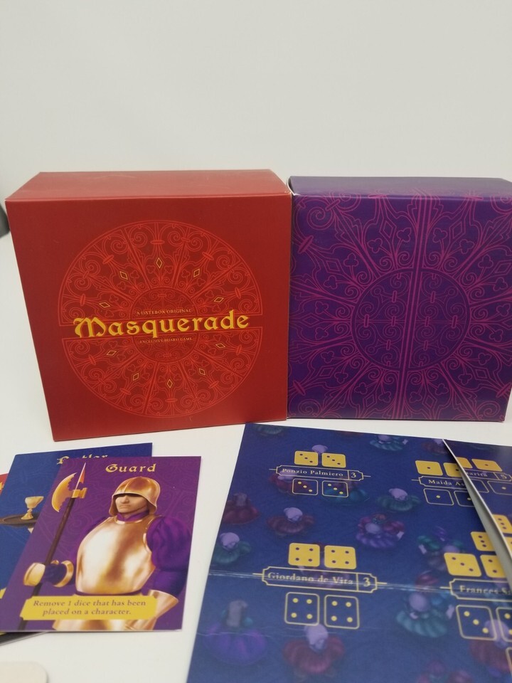 A Date Box Original - Masquerade  - Exclusive Board Game Item image 6