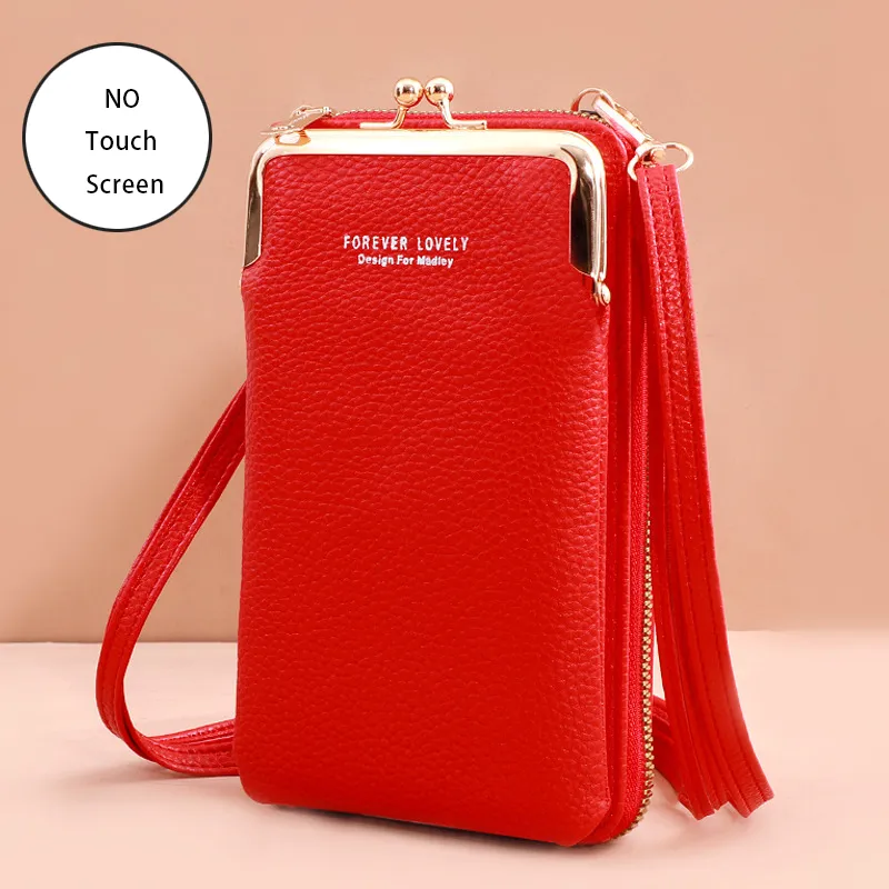 Women Crossbody Shoulder Bags Red 2 - £8.01 GBP