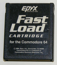 COMMODORE 64 EPYX FAST LOAD CARTRIDGE with Instruction Manual - £31.47 GBP