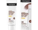 Neutrogena Purescreen+™ Mineral UV Tint Face Liquid Sunscreen DEEP Exp. ... - $14.35