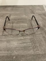 EMILIO PUCCI Eyeglasses Frame Italy EP5016-3 53-16-135 Dark Brown/Purple YU08 - £9.68 GBP