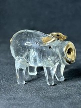 Vintage Beautiful Glass Pig  Figure Handmade Germany  - £10.68 GBP