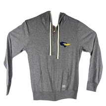 Womens Hooded Shirt With Blue Jay Mascot Medium Russell Sports - $16.32