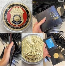 ARMY CID Criminal Investigation Division USA With Credential coin holder... - £34.37 GBP