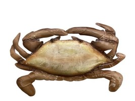 Gallarie II Orange Large Tin Crab Ornament - £7.88 GBP