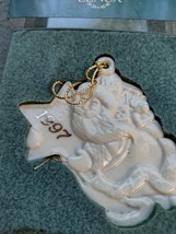 Vintage Lenox 1997 Porcelain Santa Claus Ornament~In original box~ - $14.99