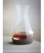 CARAFE glass with COOLING BASE for wine crate and barrel collection - $48.51