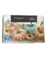Tahari Fall Pumpkin Fall Sunflowers Placemats Set Of 4 Berries  Thanksgi... - £23.58 GBP