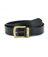 Style n Craft 392711 Leather Belt in Black Color with Gold Metal Buckle - €24,14 EUR