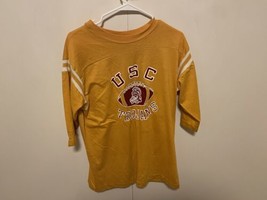 USC Trojans Vintage 1970&#39;s  Logo University of California  T Shirt Size ... - £112.92 GBP