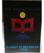 MOODY BLUES NIGHT AT RED ROCKS W/ TICKET STUB TOUR BOOK - NEAR MINT COND... - $16.00