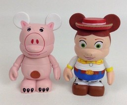 Disney Vinylmation Toy Story Mouse Figures Cake Toppers Jessie Cowgirl Hamm Pig - £11.69 GBP